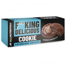 Allnutrition F**King Delicious Cookie - Double Chocolate - Диетичен Десерт 128 гр