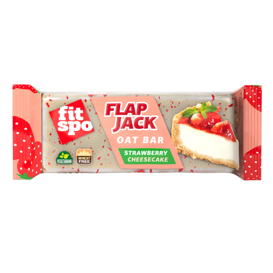 Fit Spo Flap Jack - Strawberry Plain 100 гр на изгодни цени Fit Spo Flap Jack - Strawberry Plain 100 гр на супер цена