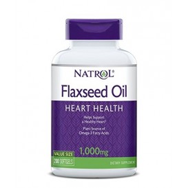Natrol Flaxseed Oil 1000 мг / 200 гел капсули