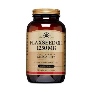 Solgar Flaxseed Oil 1250 mg, 100 sofgels Solgar Flaxseed Oil 1250 mg, 100 sofgels