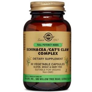 Solgar FP Echinacea/Cat's Claw Complex, 60 vcaps