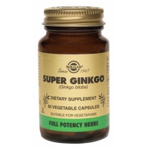 Solgar FP Super Ginkgo, 60 vcaps
