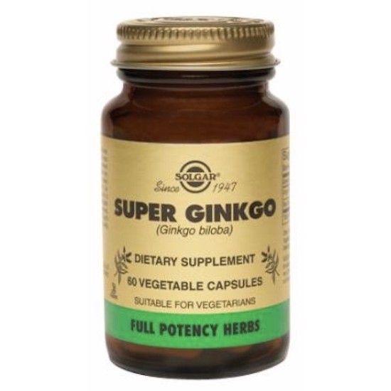 Solgar FP Super Ginkgo, 60 vcaps на супер цена