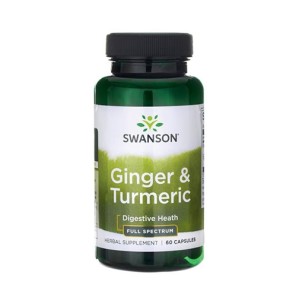Swanson Full Spectrum Ginger & Turmeric / 60 caps Swanson Full Spectrum Ginger & Turmeric / 60 caps