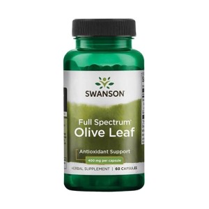 Swanson Full Spectrum Olive Leaf 400 mg / 60 caps