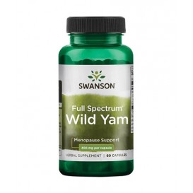 Swanson Full Spectrum Wild Yam, 400 mg / 60 caps