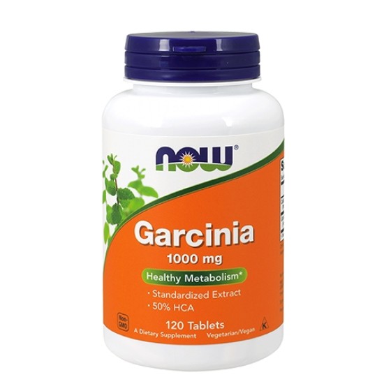 NOW Garcinia 1000 mg - 120 tabs на супер цена