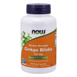 NOW Ginkgo Biloba 120 mg - 100 caps NOW Ginkgo Biloba 120 mg - 100 caps