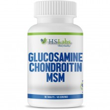 HS Labs Glucosamine + Chondroitin + MSM 90 таблетки