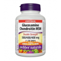 Webber Naturals Glucosamine Chondroitin MSM 1300 mg 120 tabs на супер цена