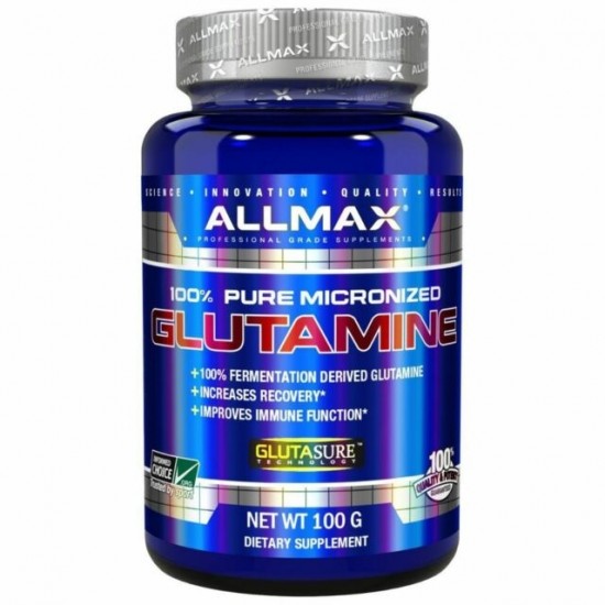 Allmax nutrition Glutamine 100 гр. - 20 дози  на супер цена