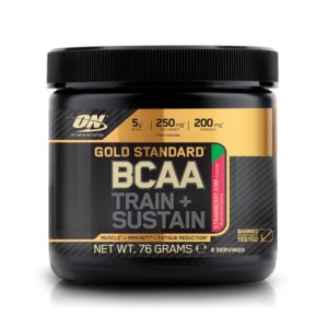 Optimum Nutrition Gold Standard BCAA Train + Sustain 76 гр / 8 дози