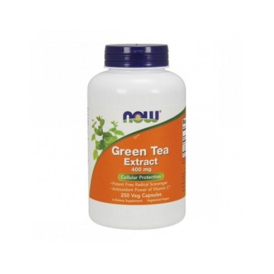 NOW GREEN TEA EXTRACT 400 mg - 250 Caps на супер цена