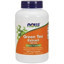 NOW Green Tea Extract 400 мг / 100 капсули