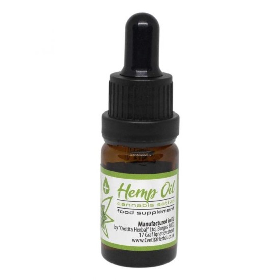 Cvetita Herbal Hemp Oil - 10 ml на изгодни цени Cvetita Herbal Hemp Oil - 10 ml на супер цена