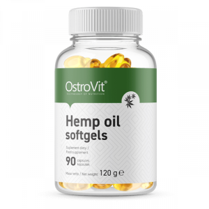 OstroVit HEMP OIL 90 гел капсули OstroVit HEMP OIL 90 гел капсули