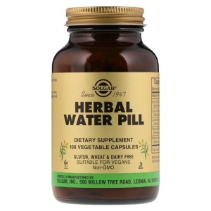 Solgar Herbal Water Pill, 100 vcaps