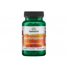 Swanson High-Potency Benfotiamine 160 мг / 60 капсули