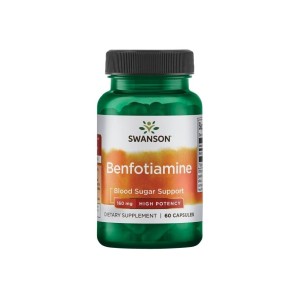 Swanson High-Potency Benfotiamine 160 мг / 60 капсули