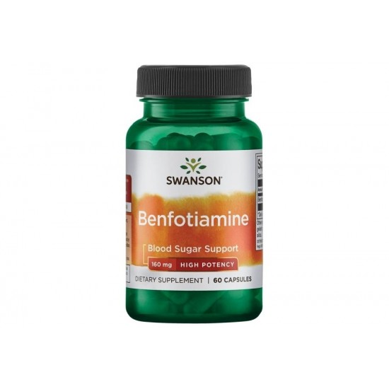 Swanson High-Potency Benfotiamine 160 мг / 60 капсули на супер цена