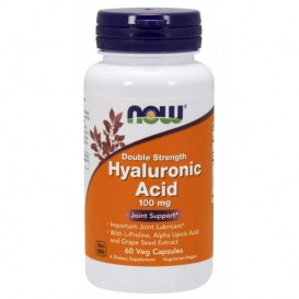 NOW Hyaluronic Acid 100 мг / 60 капсули