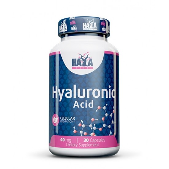 Haya Labs Hyaluronic Acid 40 мг / 30 капсули на супер цена