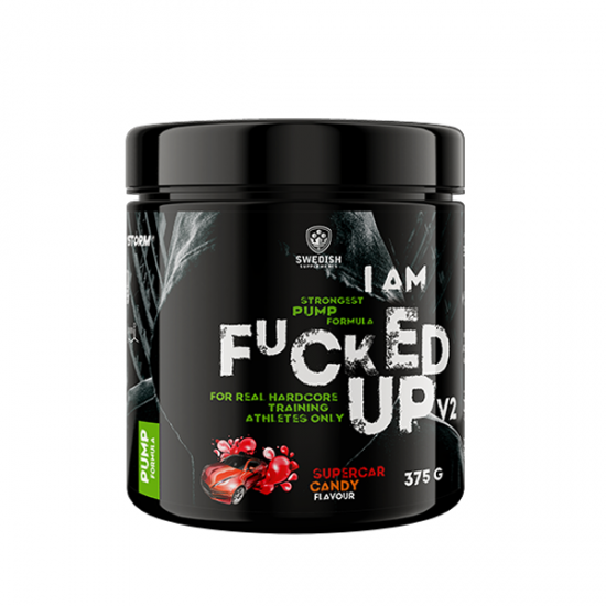 SWEDISH Supplements I am F#CKED UP / Pump Edition V2 / with OxyStorm 375 гр / 25 Дози