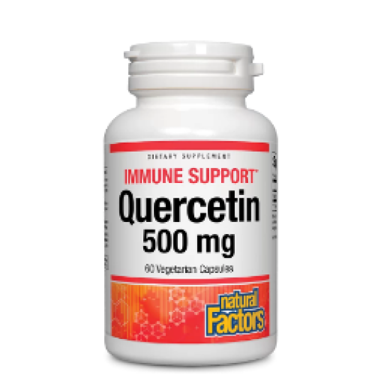 Natural Factors Immune Support Quercetin 500 мг / 60 капсулии на изгодни цени Natural Factors Immune Support Quercetin 500 мг / 60 капсулии на супер цена