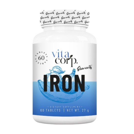 VitaCorp Iron 30 mg - 60 tabs на изгодни цени VitaCorp Iron 30 mg - 60 tabs на супер цена