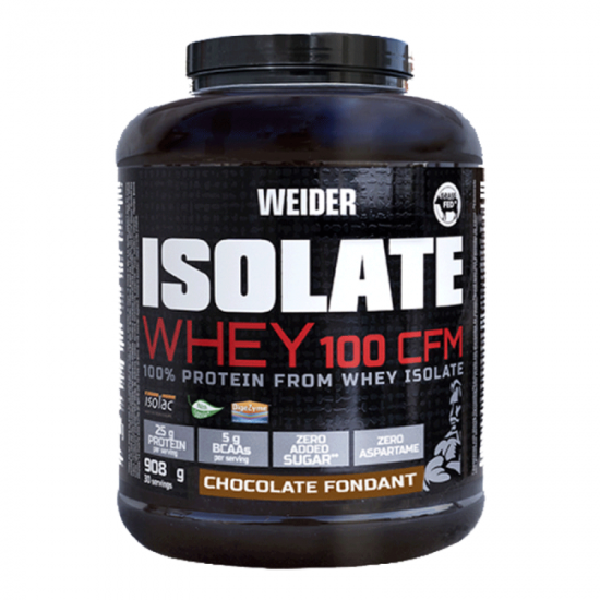Weider Isolate Whey 100 CFM - 908 гр на изгодни цени Weider Isolate Whey 100 CFM - 908 гр на супер цена