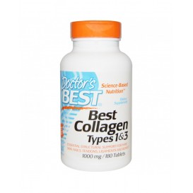 Doctor's Best Колаген Тип 1 и 3 1000 мг / 180 таблетки