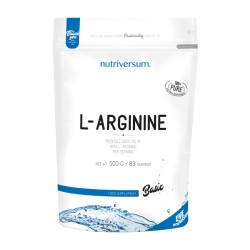 Nutriversum L-Arginine Powder 500 g  / 100% Pure