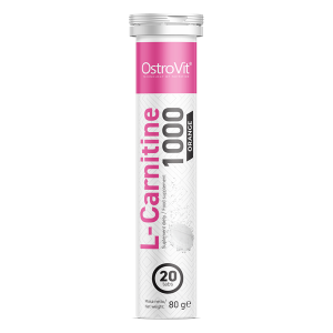 OstroVit L-Carnitine 1000 / Effervescent 20 разтворими таблетки / 20 Дози