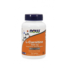NOW L-Cаrnitine 1000 мг - 50 таблетки