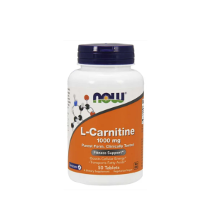 NOW L-Cаrnitine 1000 мг - 50 таблетки NOW L-Cаrnitine 1000 мг - 50 таблетки