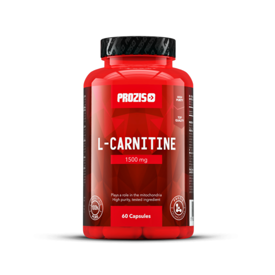 Prozis Sport L-Carnitine 1500 мг / 60 капсули на изгодни цени Prozis Sport L-Carnitine 1500 мг / 60 капсули на супер цена