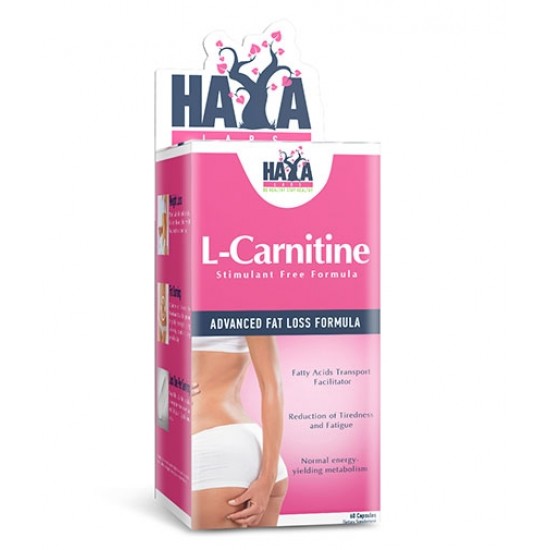 Haya Labs L-Carnitine 250 мг / 60 капсули