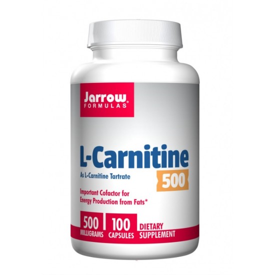 Jarrow Formulas L-Carnitine (l- карнитин) 100 капс./ 500 мг. на супер цена