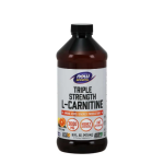 NOW L-Carnitine Liquid - Citrus - 3000  (465 мл) на супер цена
