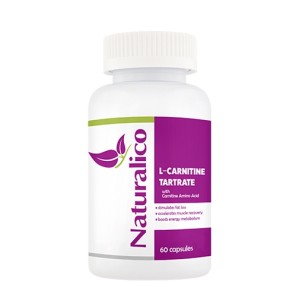 Naturalico L-Carnitine Tartrate / 60 капсули