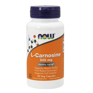 NOW L-Carnosine 500 мг / 50 капсули NOW L-Carnosine 500 мг / 50 капсули