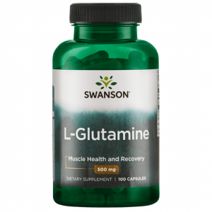Swanson L-Glutamine 500 мг / 100 капсули