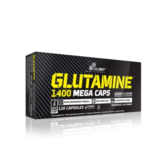 Olimp L-Glutamine Mega Caps 1400 мг / 120 капсули на супер цена