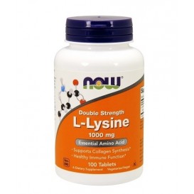 NOW L-Lysine 1000 mg / 100 tabs