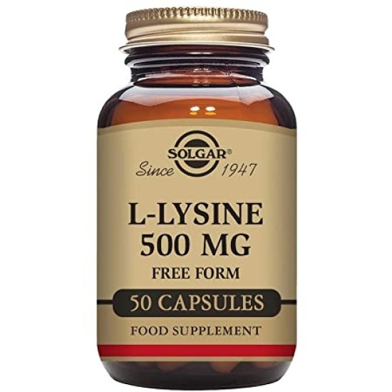 Solgar L-Lysine 500 mg, 50 vcaps на изгодни цени Solgar L-Lysine 500 mg, 50 vcaps на супер цена