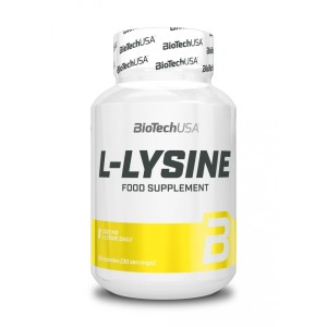 Biotech USA L-LYSINE 90 капсули
