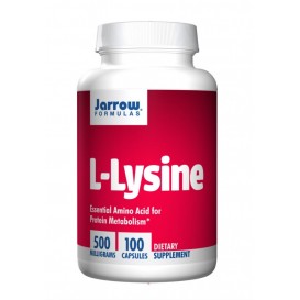 Jarrow Formulas L-Lysine (лизин) 100 капсули / 500 мг