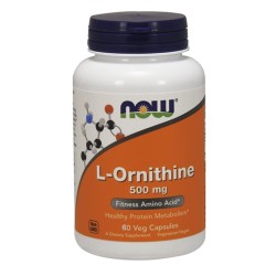 NOW L-Ornithine 500 мг / 60 капсули NOW L-Ornithine 500 мг / 60 капсули