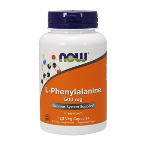 NOW L-Phenylalanine 500 мг / 120 капсули NOW L-Phenylalanine 500 мг / 120 капсули