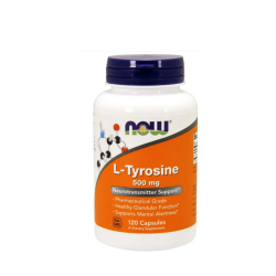 NOW L-tyrosine 500 мг - 120 капсули NOW L-tyrosine 500 мг - 120 капсули
